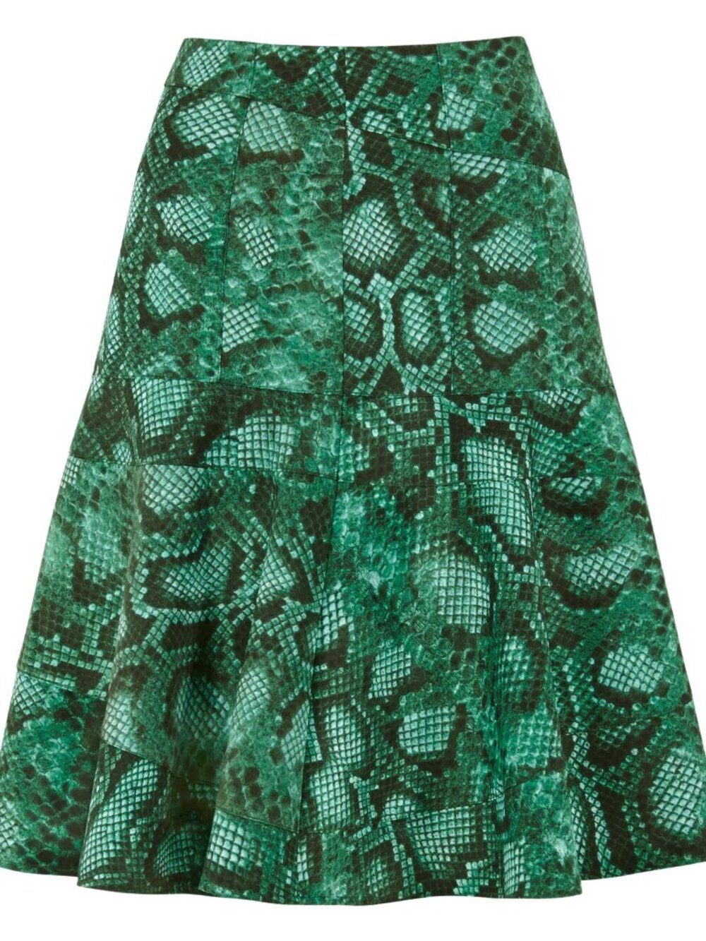 Altuzarra for Target Green Python print skirt 6